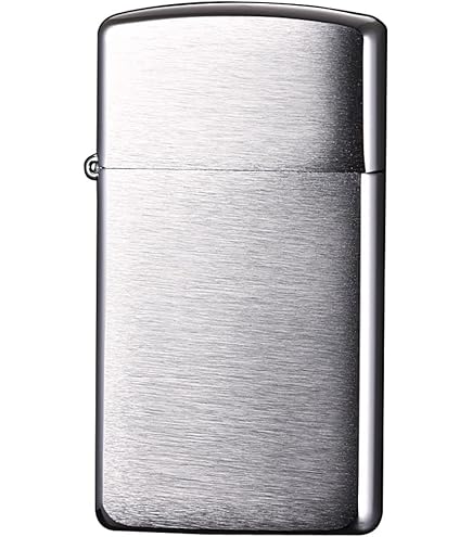 Amazon.co.jp: ZIPPO(ジッポー) ライター 無地 スリム 1610 ハイ